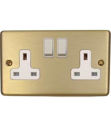 Satin Chrome White Switch Range