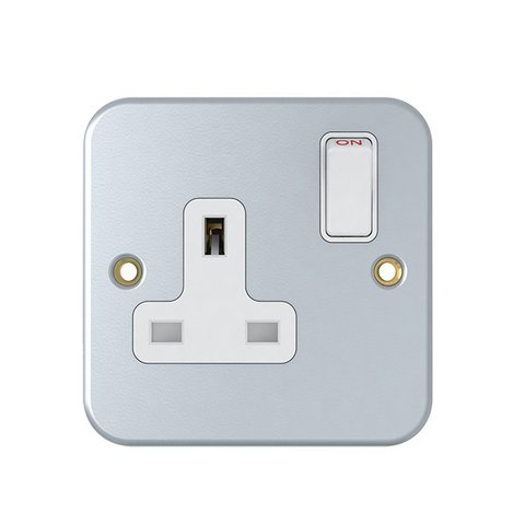 Satin Chrome White Switch Range