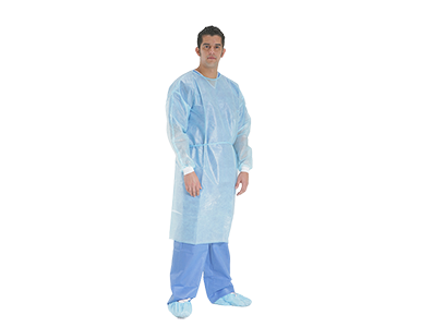  Spunbonded Polypropylene Isolation Gown